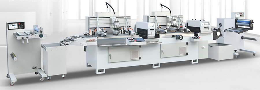 YM-S450雙色高速絲印機